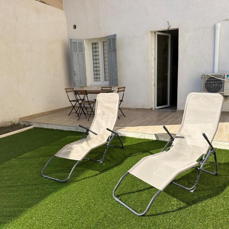 Escale marseillaise proche de la mer & jardin privé & Wi-Fi-Climatisation - Appartement 1 Chambre - 19