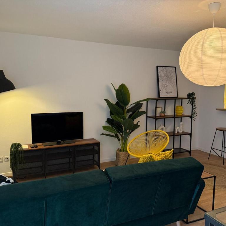 Le Spot Borderouge - Moderne, Parking inclus & centre-ville facile - free checkIn - Apartment mit 1 Schlafzimmer - 9