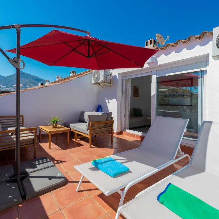 Las Palmeras beach duplex penthouse - Maisonette - 21