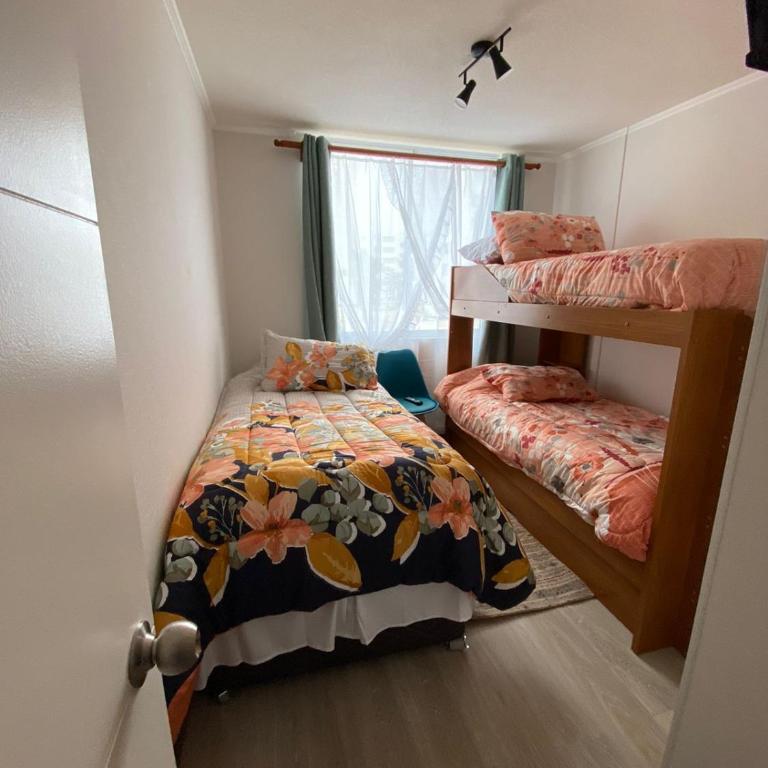 Departamento excelente ubicación, a pasos del faro - Two-Bedroom Apartment with Balcony and Terrace - 16