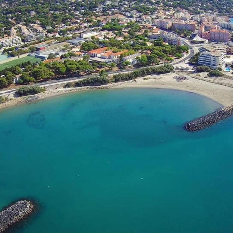 Sète vue mer, secteur des plages, T3 de standing climatisé avec grande terrasse - Apartment mit 2 Schlafzimmern - 26
