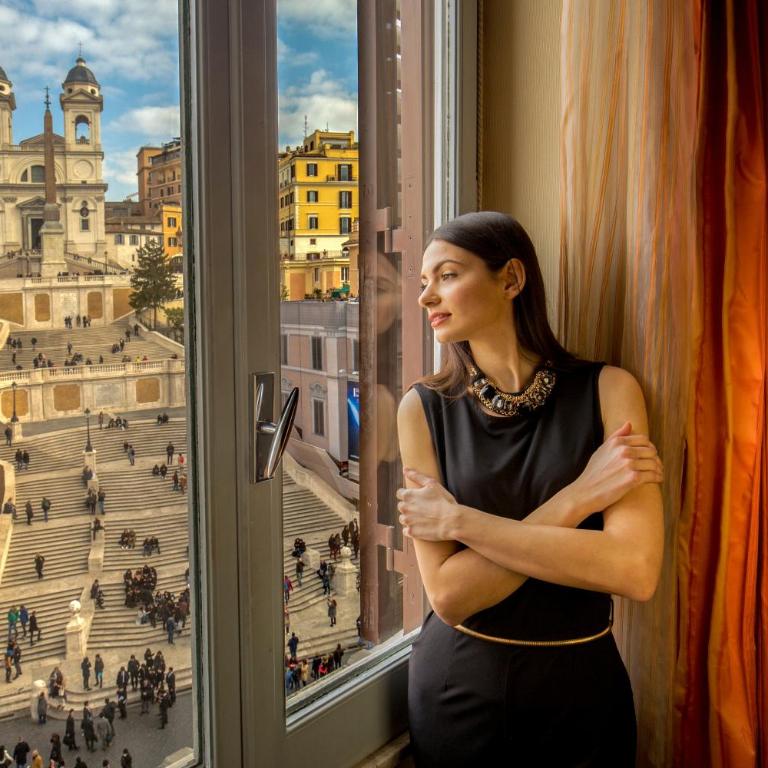 The Inn at the Spanish Steps Luxury Collection - The Inn at the Spanish Steps - Camera Matrimoniale/Doppia con Letti Singoli con Vista - 13