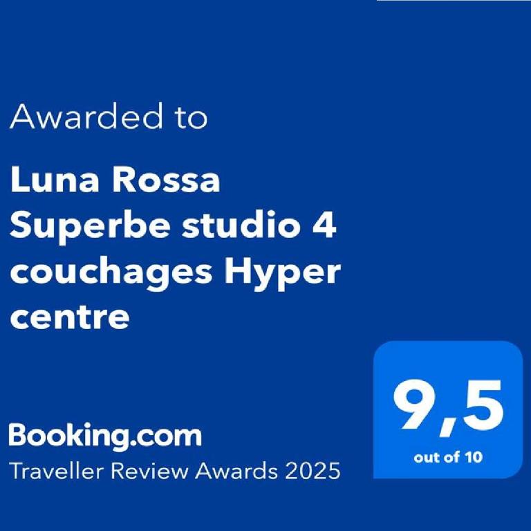 Luna Rossa Superbe studio 4 couchages Hyper centre - Studio - 3