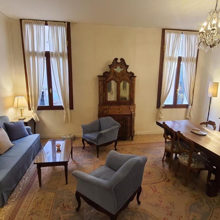 Palazzo Contarini Della Porta Di Ferro - Appartamento con 3 Camere da Letto e Vista Acqua - 1