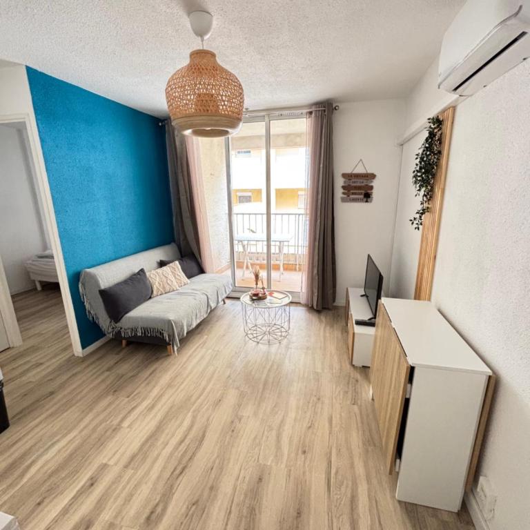 Appartement Gruissan climatisation et piscine - Appartamento con 1 Camera da Letto - 8