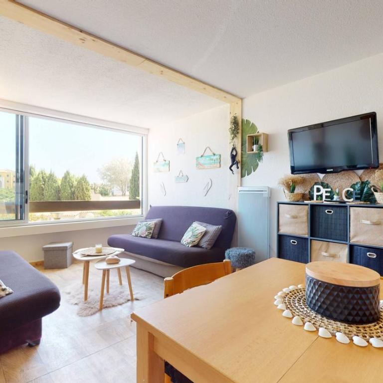Studio Cabine avec Piscine et Place de parking privée CAP D'AGDE - Apartment - 1