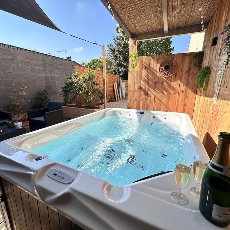 L'échappée Rémoise, jacuzzi proche caves champagne - Apartamento de 2 dormitorios - 1
