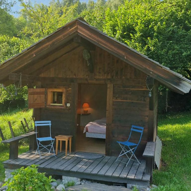 Petit mazot savoyard - Chambre Double - Vue sur Montagne - 4