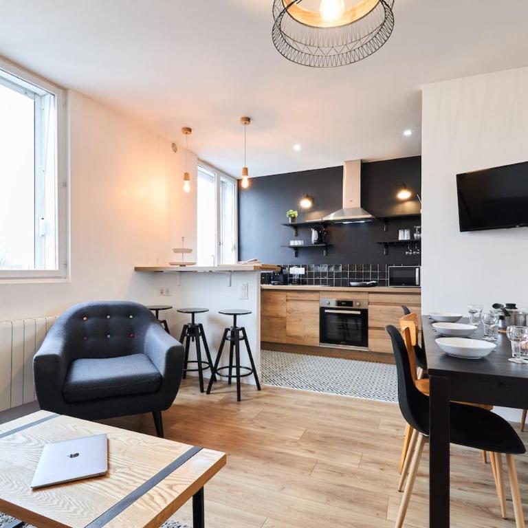 Le Trèfle, Gare centre-ville, Netflix, Spacieux - Appartamento con 3 Camere da Letto - 22