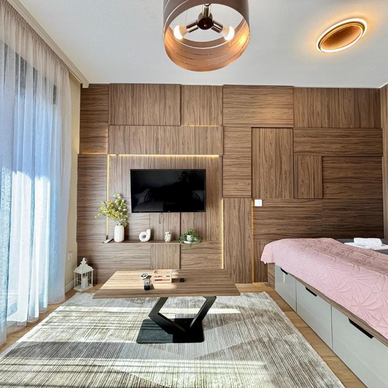 Mount Inn Mitra - Studio s King-sajz Krevetom i Sofom na Izvlačenje - 3