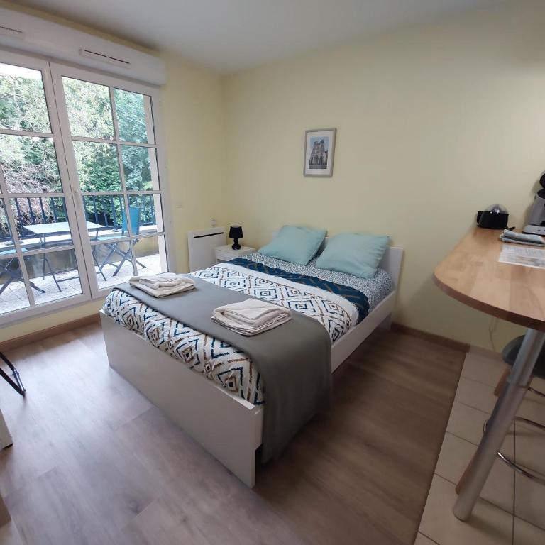 Bonvallet - Studio paisible et chaleureux avec balcon - Appartement 1 Chambre - 16