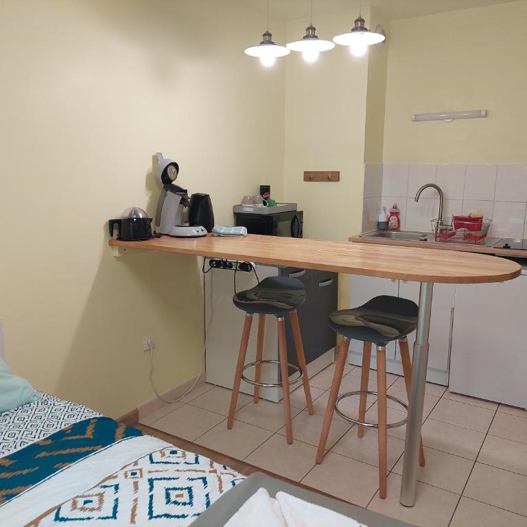 Bonvallet - Studio paisible et chaleureux avec balcon - Appartement 1 Chambre - 19