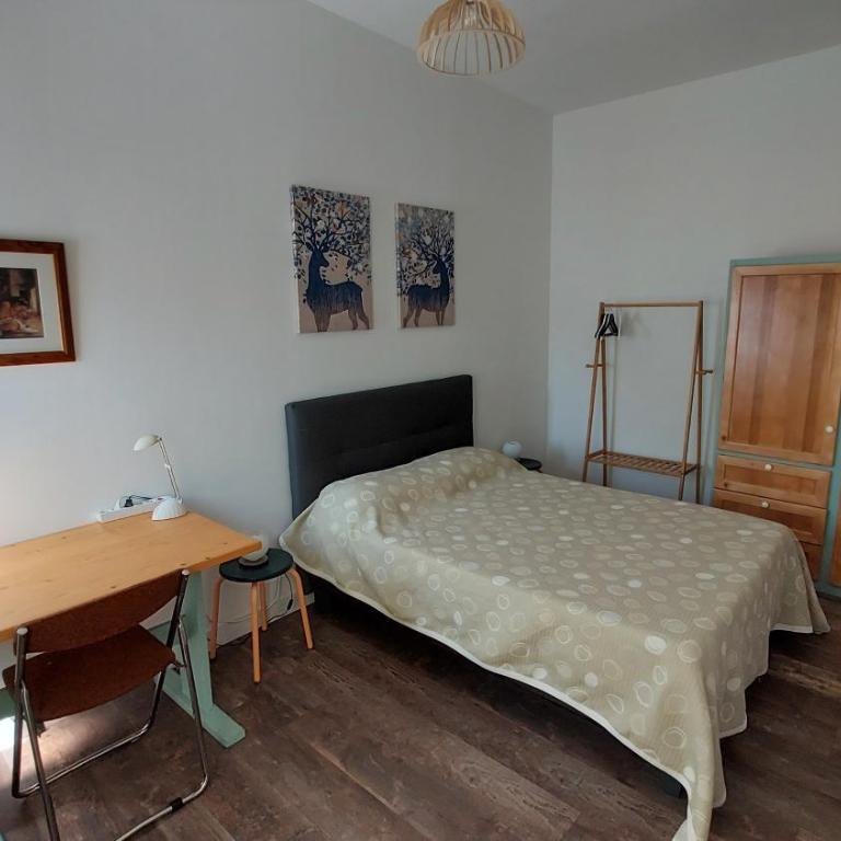 Chez Leslie et Vincent : logements climatisés avec parking privatif - Apartment mit 1 Schlafzimmer - 9