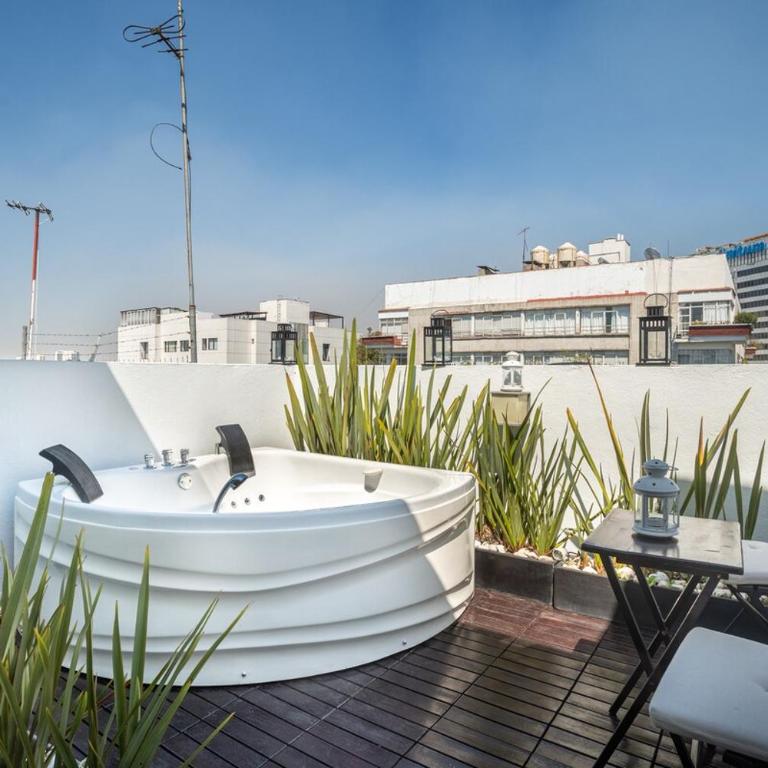 Apartment in Reforma Private Jacuzzi and Terraces - One-Bedroom Apartment - 8