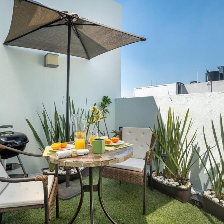 Apartment in Reforma Private Jacuzzi and Terraces - One-Bedroom Apartment - 9