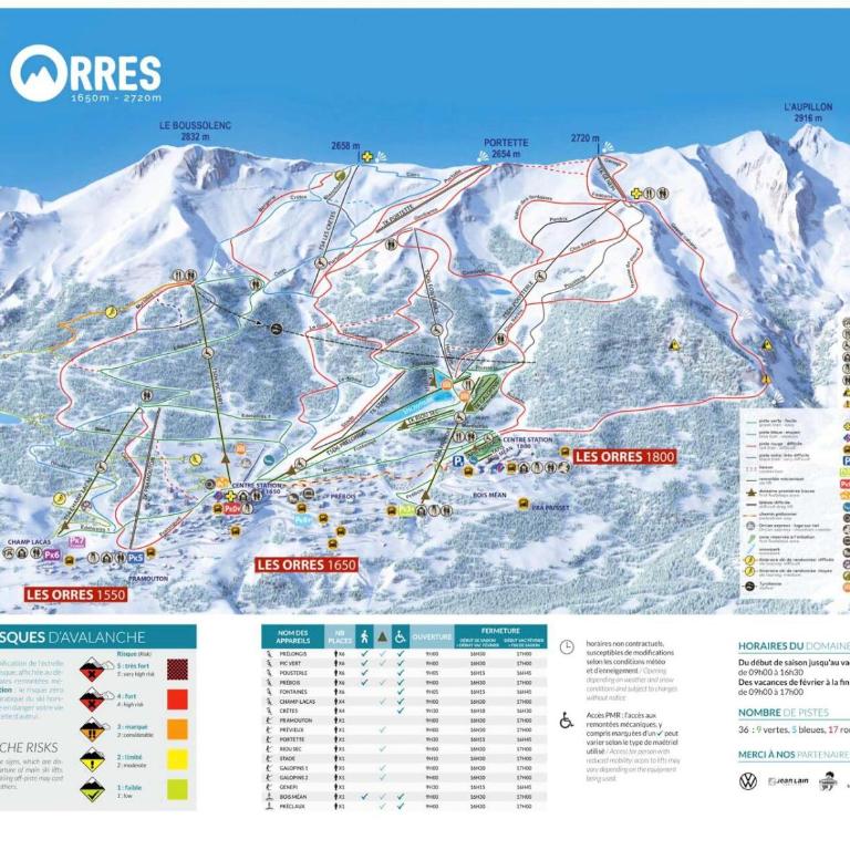 Résidence Orr Des Cimes - LES ORRIANES DES CIMES - Studio 4 Pers vue pistes MAE-6281 - Studio - 1