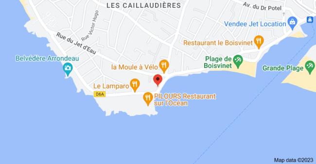 appartement vue mer sur la corniche ST Hilaire de riez résidence Sémaphore - One-Bedroom Apartment - 12