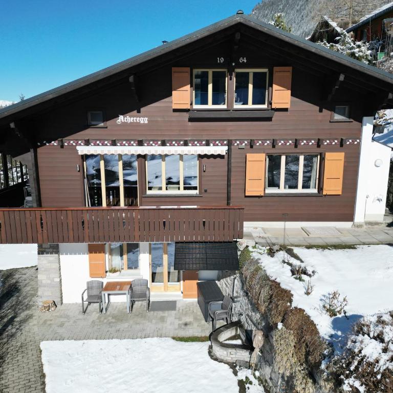 Chalet Acheregg - Apartment mit 1 Schlafzimmer - 61