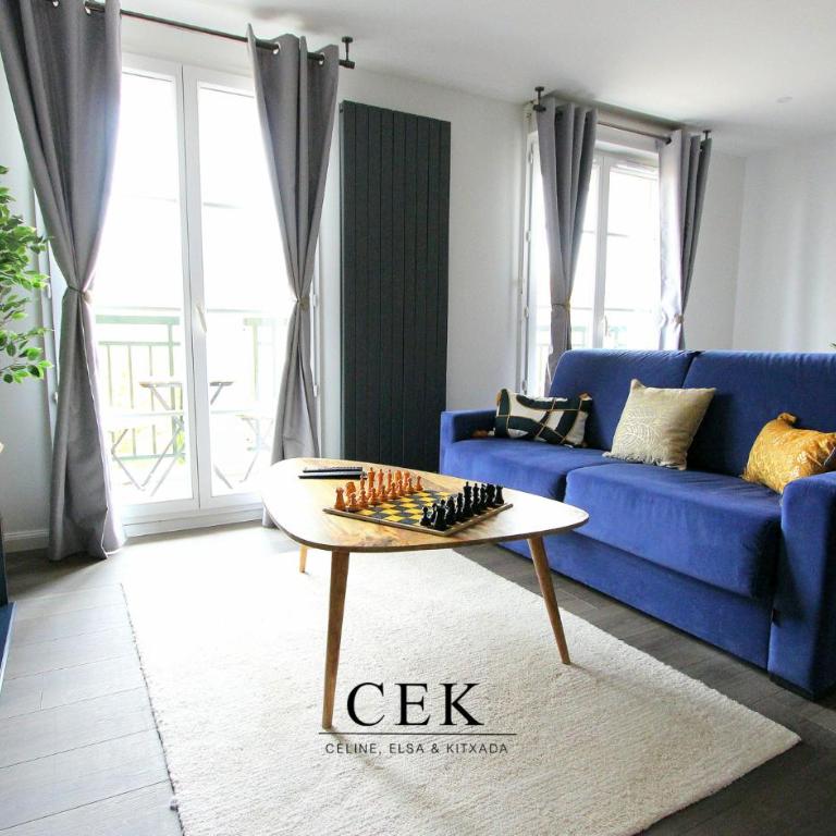 Garonne8 - Spacious accomodation 8ppl Disneyland - Appartement 3 Chambres avec Vue - 1