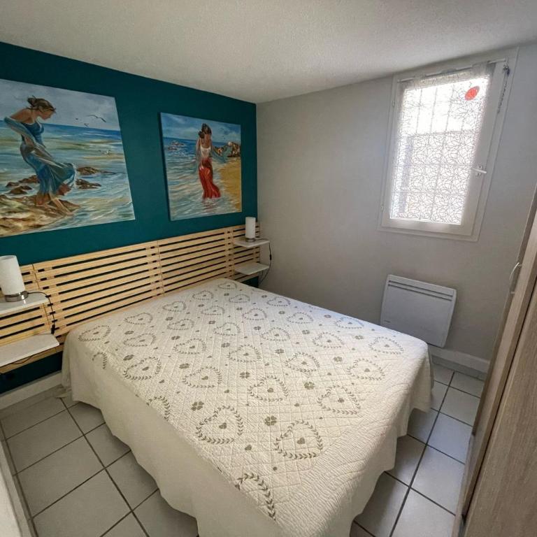 Belle villa 5 couchages terrasse Sud parking dans résidence sécurisée piscine commune 400m de la mer LRJP102 - Maison 2 Chambres - 5