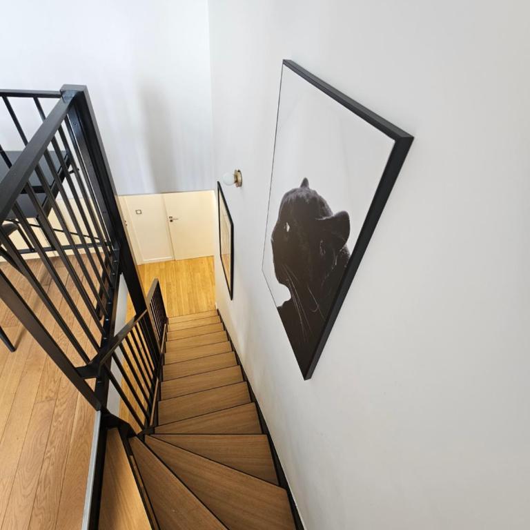 City Center Rooftop 7pers Parking Disney Paris free wifi - Penthouse Apartment - 35