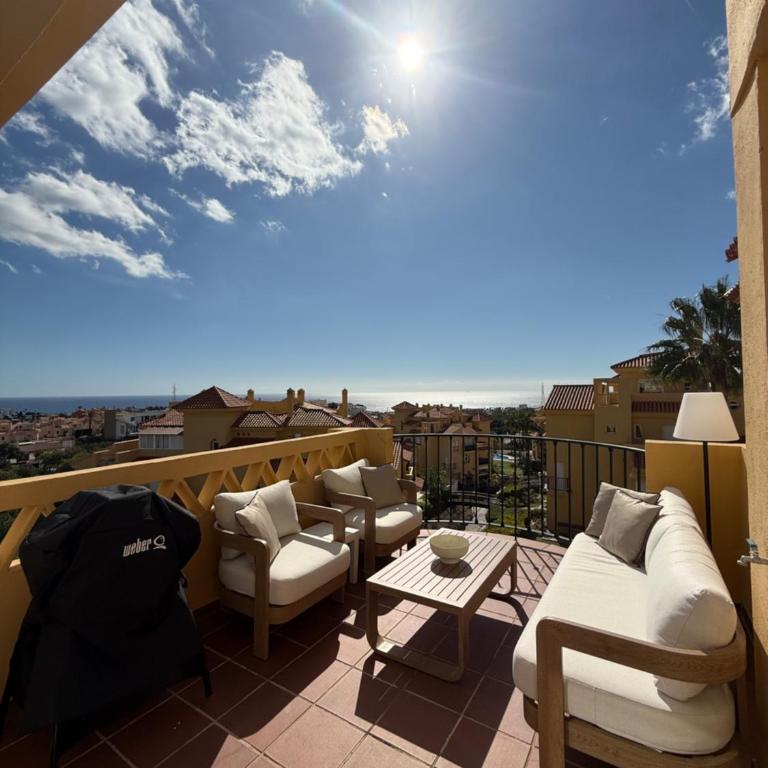 Luxe Appartement in Mijas met Zeezicht & Zwembad - Apartamento de 2 dormitorios - 10