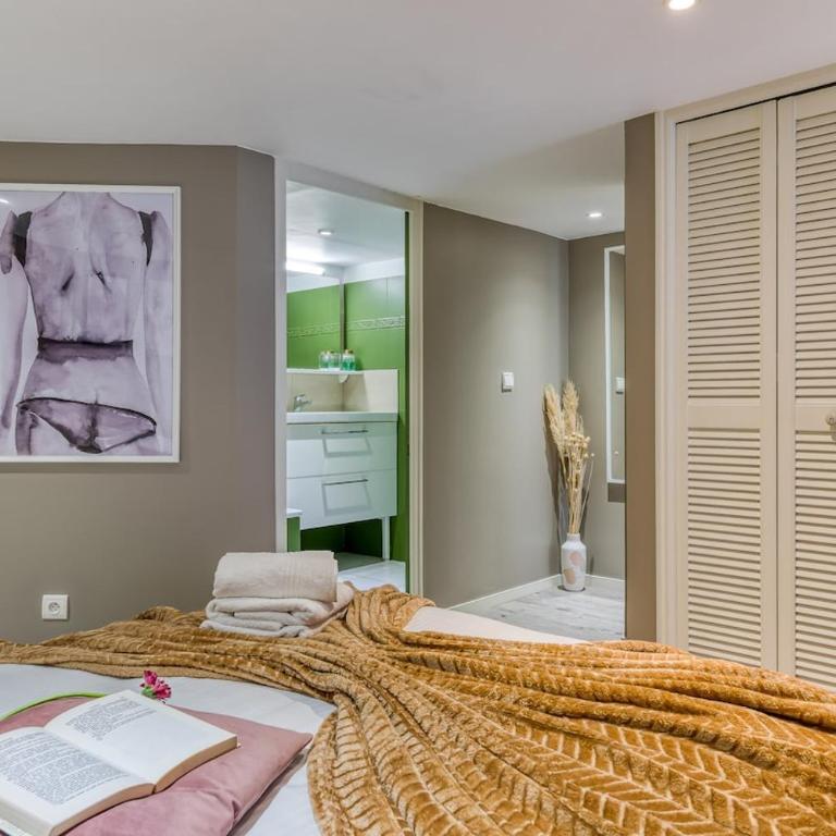 Chronos by Kleidos, Grand duplex, 4 personnes, 3 minutes Gros Horloge & Opéra de Rouen - Appartamento con 1 Camera da Letto - 21