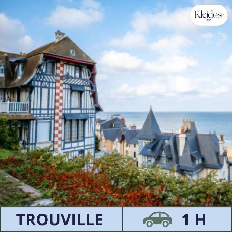 Chronos by Kleidos, Grand duplex, 4 personnes, 3 minutes Gros Horloge & Opéra de Rouen - Appartamento con 1 Camera da Letto - 63