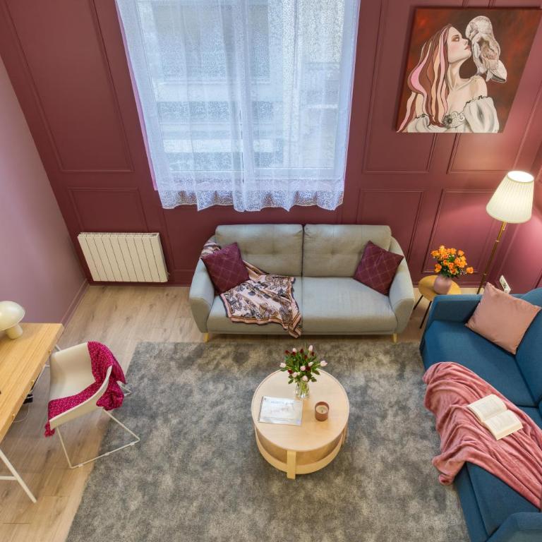 Chronos by Kleidos, Grand duplex, 4 personnes, 3 minutes Gros Horloge & Opéra de Rouen - Appartamento con 1 Camera da Letto - 11