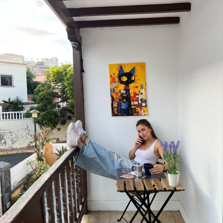 Coliving Villa El Gago - Habitación Doble Deluxe con balcón - 2