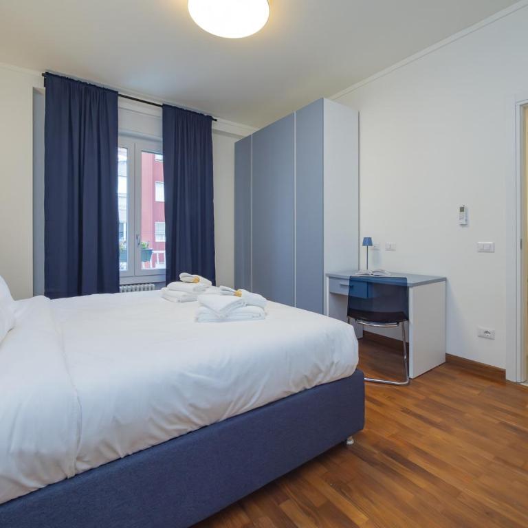 Spacious 2BDR with balcony Arco-Sempione Area, by Rentopolis - Appartamento Deluxe con 2 Camere da Letto e Vista Giardino - 27