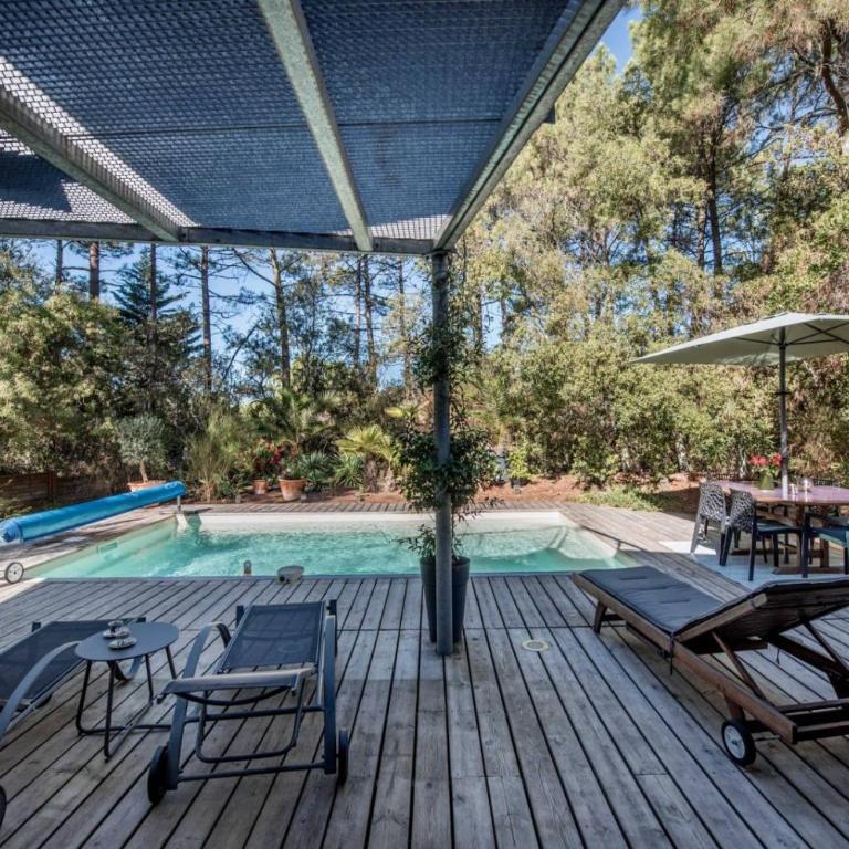 Arcachon-Moulleau Belle villa avec piscine et jardin privés - Villa 2 Chambres - 15