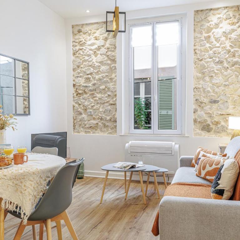 Old town Antibes Superb new flat, for 3, AC, Wi-Fi - Appartement 1 Chambre - 5