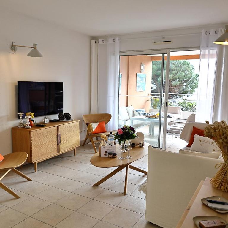 Les Sanguinaires N'7 - T2 Vue Mer, Piscine & Plage - Appartement 1 Chambre avec Vue sur la Mer et Terrasse - 10
