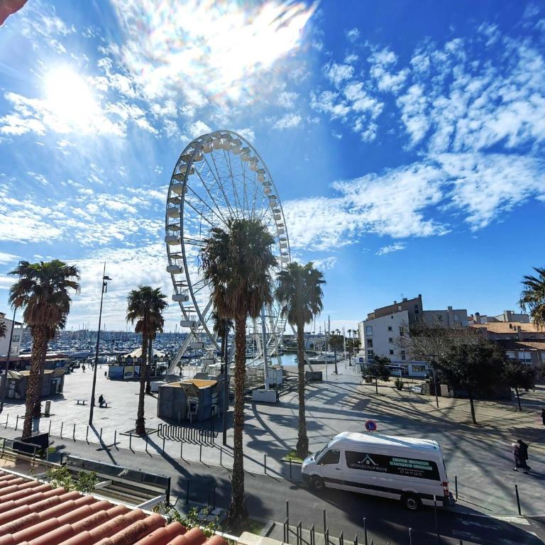 Spacieux T3 au Centre Port, Résidence avec Piscine, Cap d'Agde - FR-1-607-10 - Appartement (6 Adultes) - 24