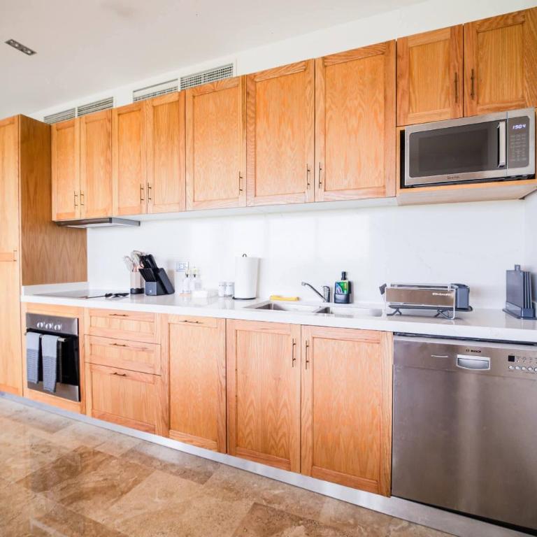 La Amada Residences Private Beach Getaway with Pools & Gym - Two-Bedroom Standard Apartment - 8
