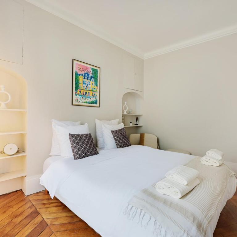 Spacieux 2P à Paris, rue Jouffroy d'Abbans proche Arc de Triomphe - Apartamento de 1 dormitorio - 3