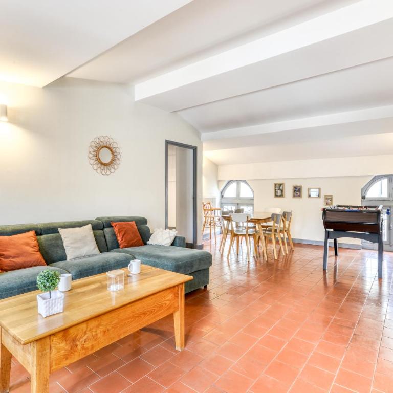 L'Escapade - Parking Gratuit - WIFI - Climatisation - Proche Cité - Tout Equipée - Appartement 3 Chambres - 19