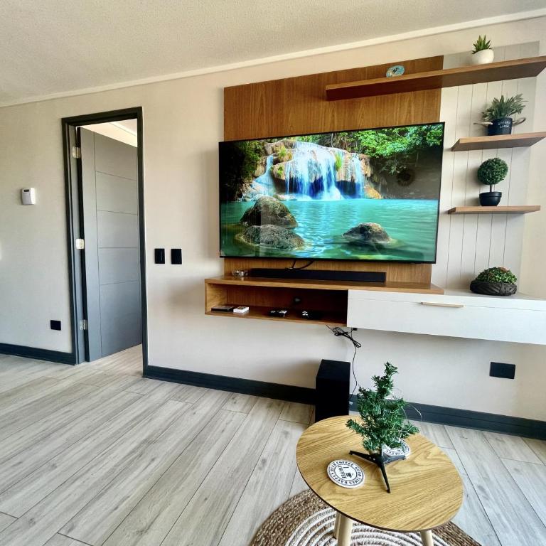 Apartamento Estadio Nacional Ñuñoa con Piscina y estacionamiento - Apartamento de 1 dormitorio - 1