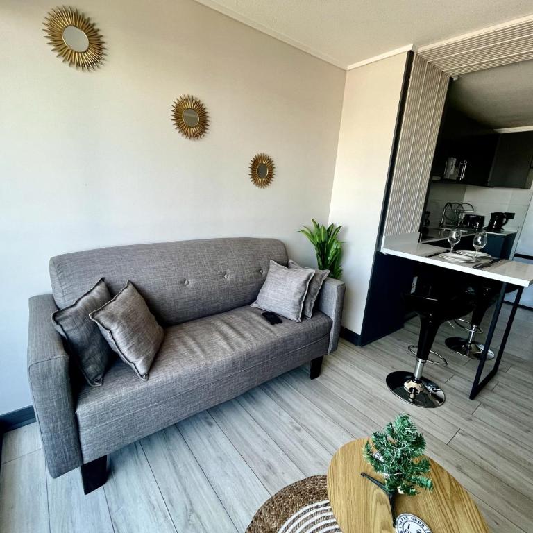 Apartamento Estadio Nacional Ñuñoa con Piscina y estacionamiento - Apartamento de 1 dormitorio - 2