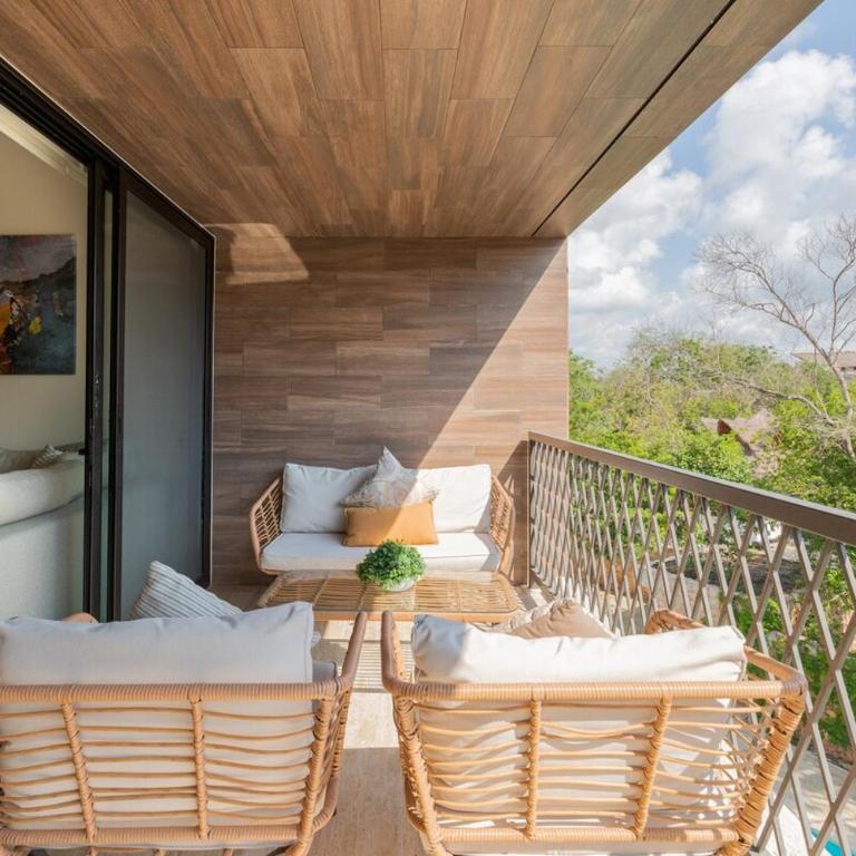 Ph 3 Bdr, Priv Pool, Barbacue in Tulum - Apartamento de 3 dormitorios - 2