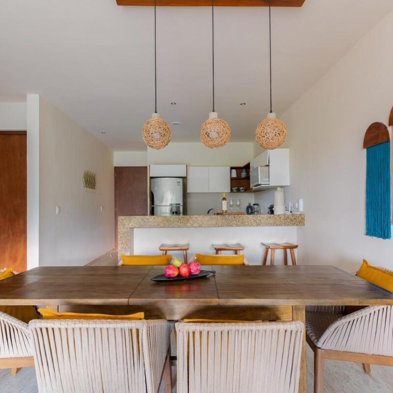 Ph 3 Bdr, Priv Pool, Barbacue in Tulum - Apartamento de 3 dormitorios - 3