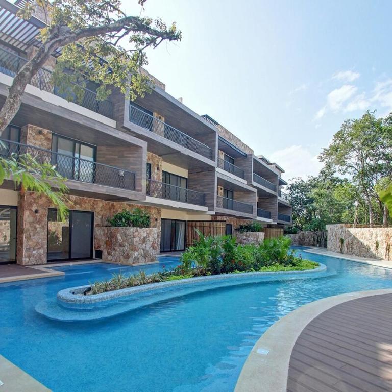 Ph 3 Bdr, Priv Pool, Barbacue in Tulum - Apartamento de 3 dormitorios - 10