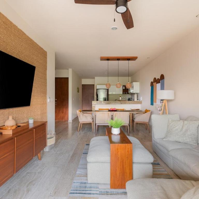 Ph 3 Bdr, Priv Pool, Barbacue in Tulum - Apartamento de 3 dormitorios - 12