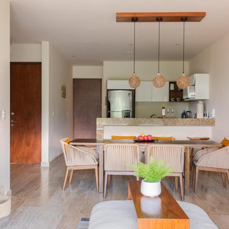 Ph 3 Bdr, Priv Pool, Barbacue in Tulum - Apartamento de 3 dormitorios - 13