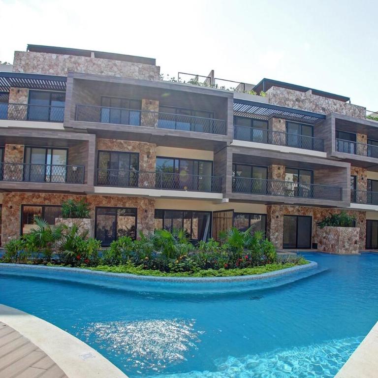 Ph 3 Bdr, Priv Pool, Barbacue in Tulum - Apartamento de 3 dormitorios - 14