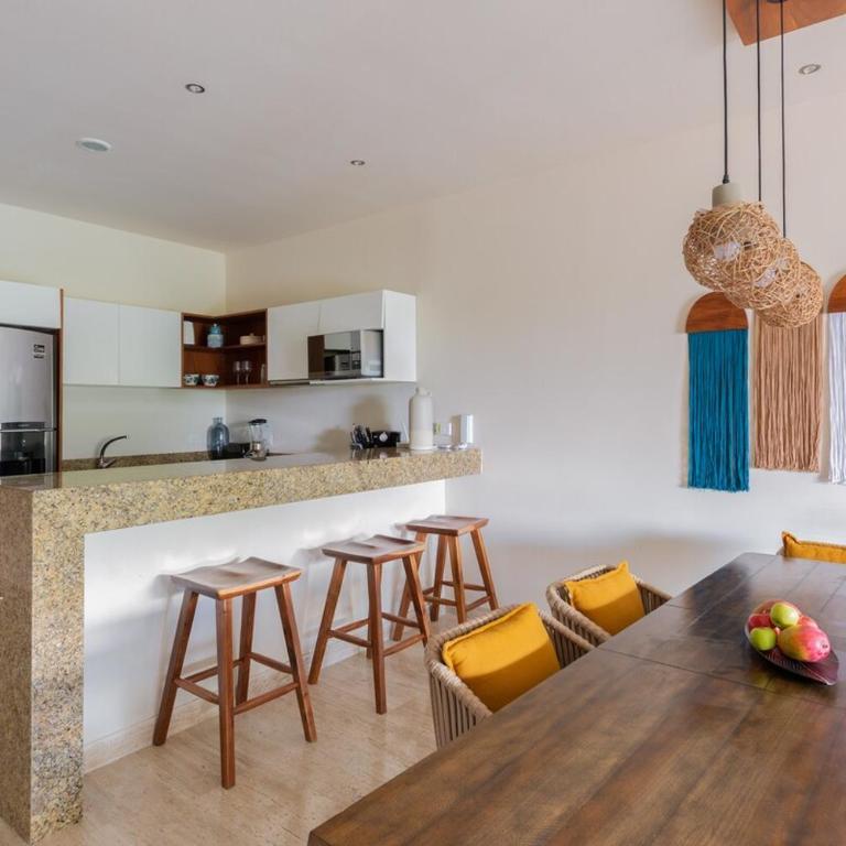 Ph 3 Bdr, Priv Pool, Barbacue in Tulum - Apartamento de 3 dormitorios - 15
