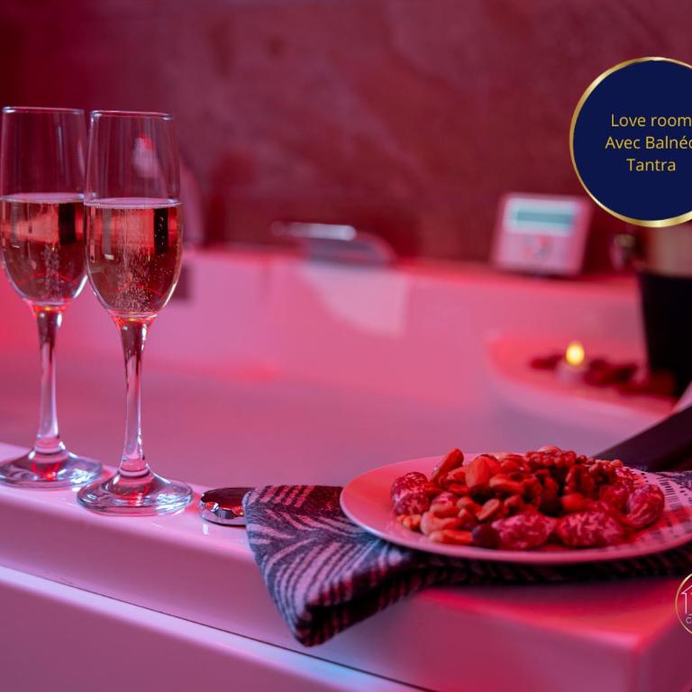 L'Ecrin d'Albi - Love Room - 1 chambre - Apartment mit 1 Schlafzimmer und Whirlpool - 5