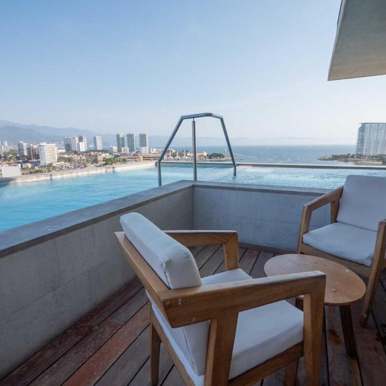 Pool with ocean view, gym - grupoxingo - Apartamento de 1 dormitorio - 10