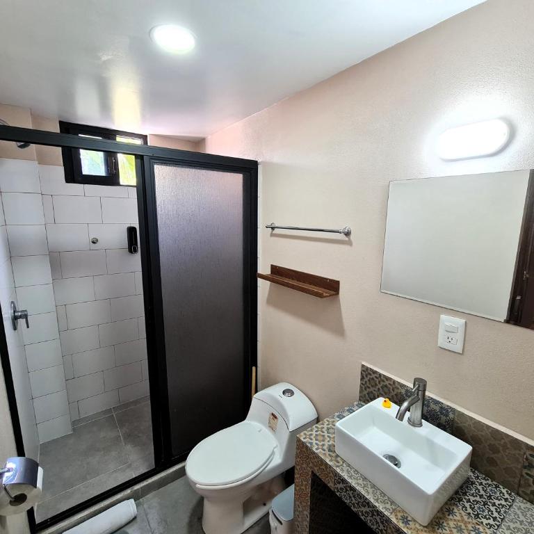 R10 DOUBLE STUDIO at ITESM CEM Full Services, Shared-Kitchen, Fridge ,Laundry, Smart TV, Parking, Balcony - Habitación Doble con baño privado - 19